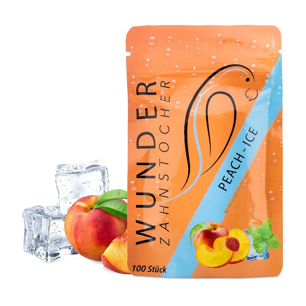 Wunder-Zahnstocher - Peach/Ice - Pfirsich/Eis - 100 Stück ...