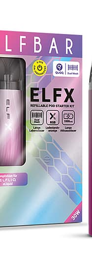 elfbar elfa kaufen Elfbar Elfx Pro E-Zigarette ☀ 45W Open Pod Kit, 29,90 €