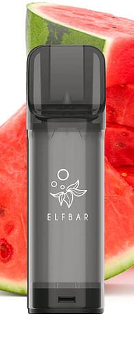 elfbar liquid verschluckt Elfbar CR 600 Watermelon Peach Einweg E-Zigarette 20 mg main image 1