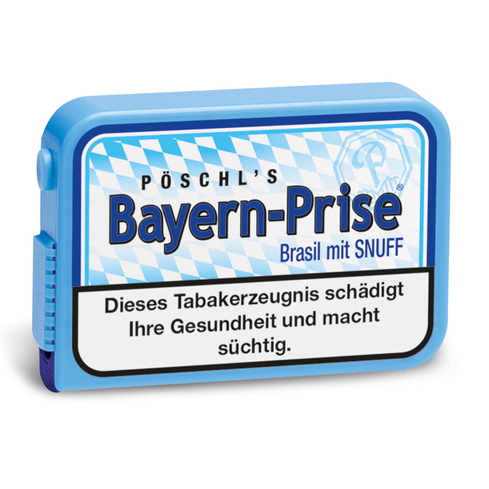 Pöschl Bayern-Prise Brasil mit Snuff  Schnupftabak