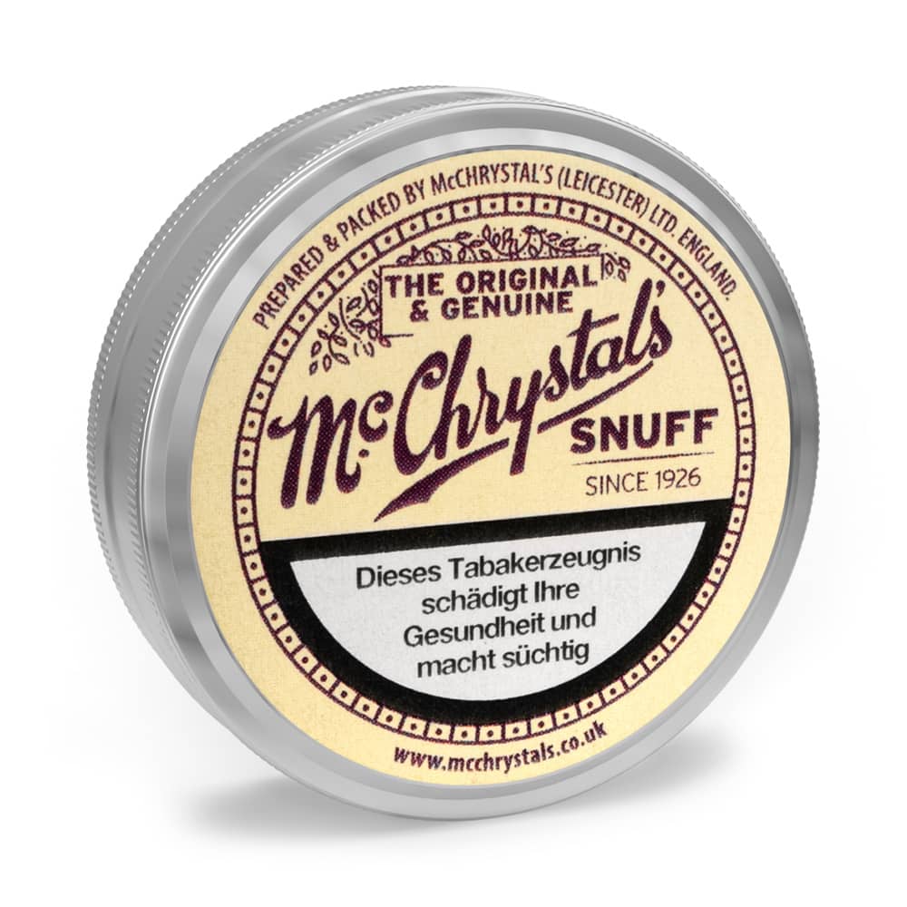 McChrystal’s Original and Genuine Snuff Schnupftabak – 3,5 Gramm