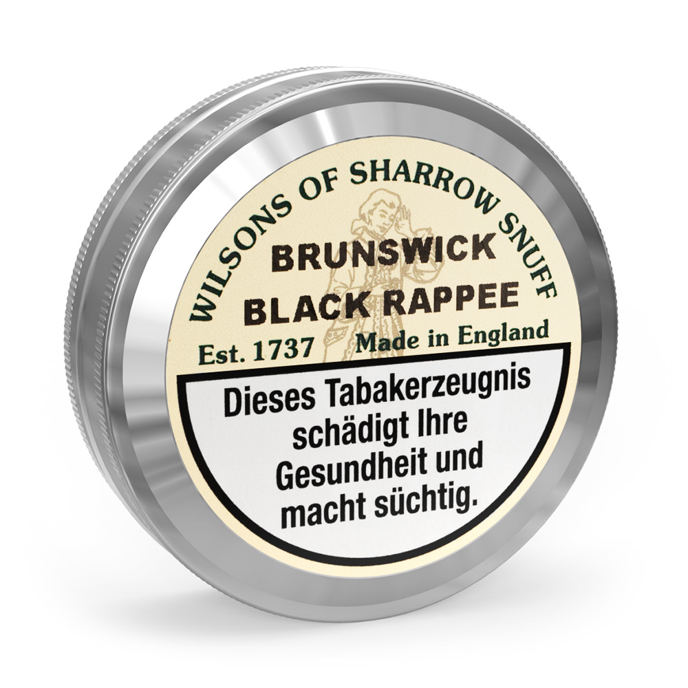 Wilsons Brunswick Black Rappee Schnupftabak – 10g